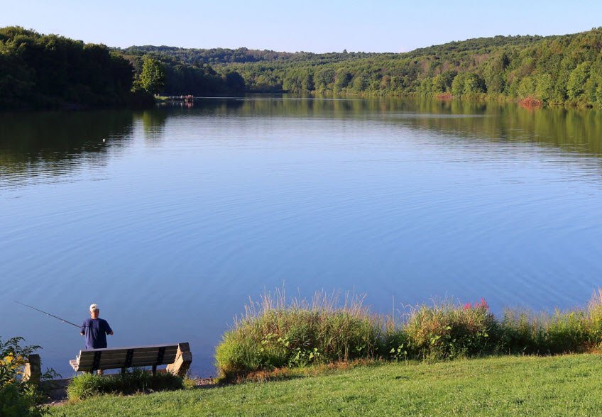 Frances Slocum State Park, Pennsylvania, USA
